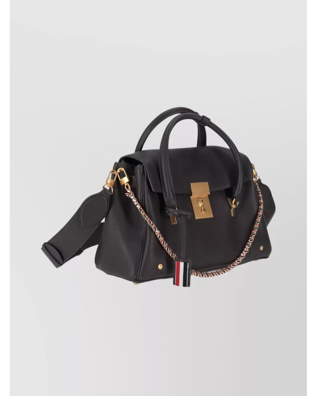 Thom Browne Multicolor Leather Shoulder Bag