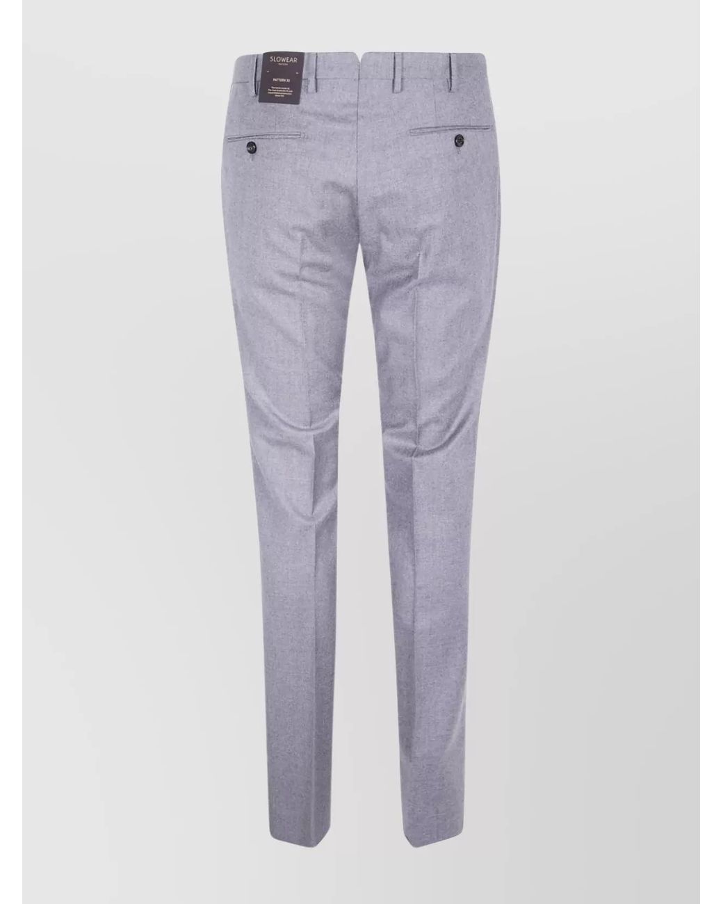 Incotex Gray Slim-Fit Chino Trousers for men