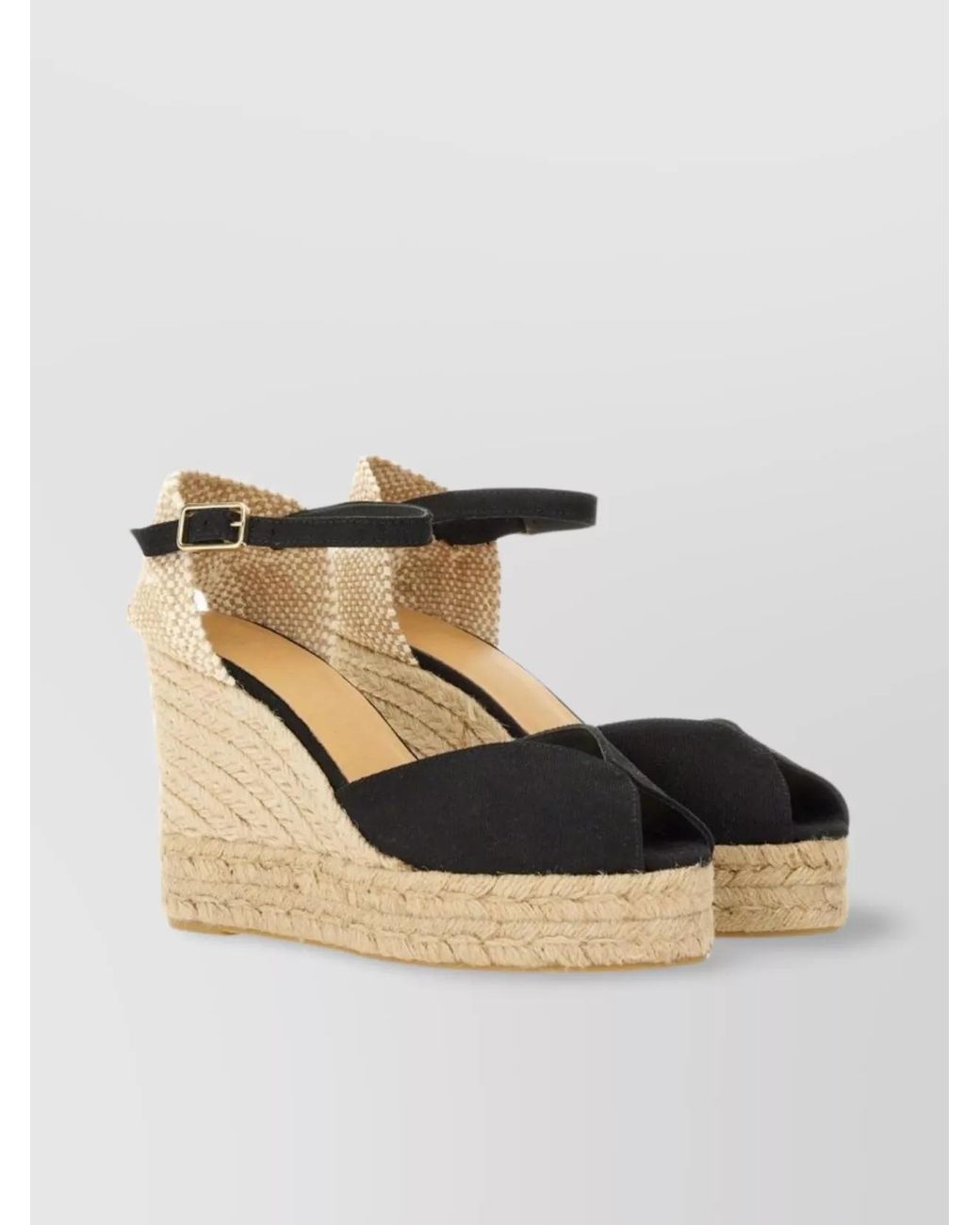 Castaner Natural Cotton Espadrille Sandals