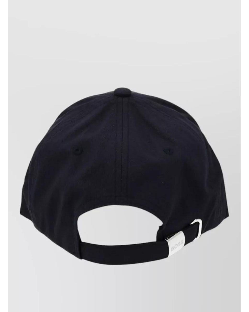 Boss Blue Cotton Baseball Cap for men