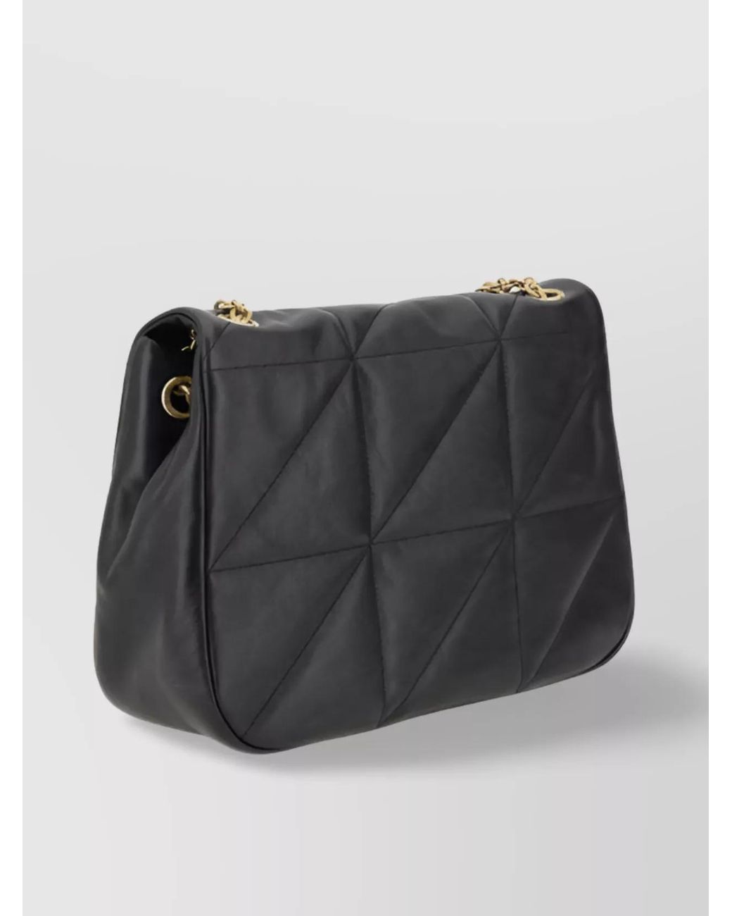 Saint Laurent Black Jamie Medium Lamb Leather Shoulder Bag