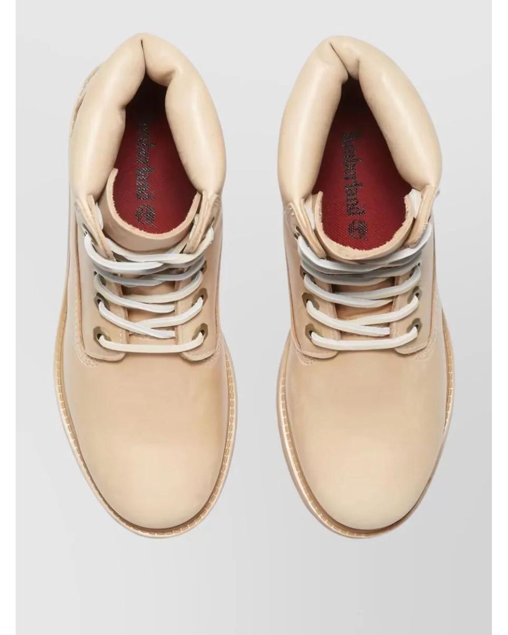 Timberland Natural Leather Ankle Boots