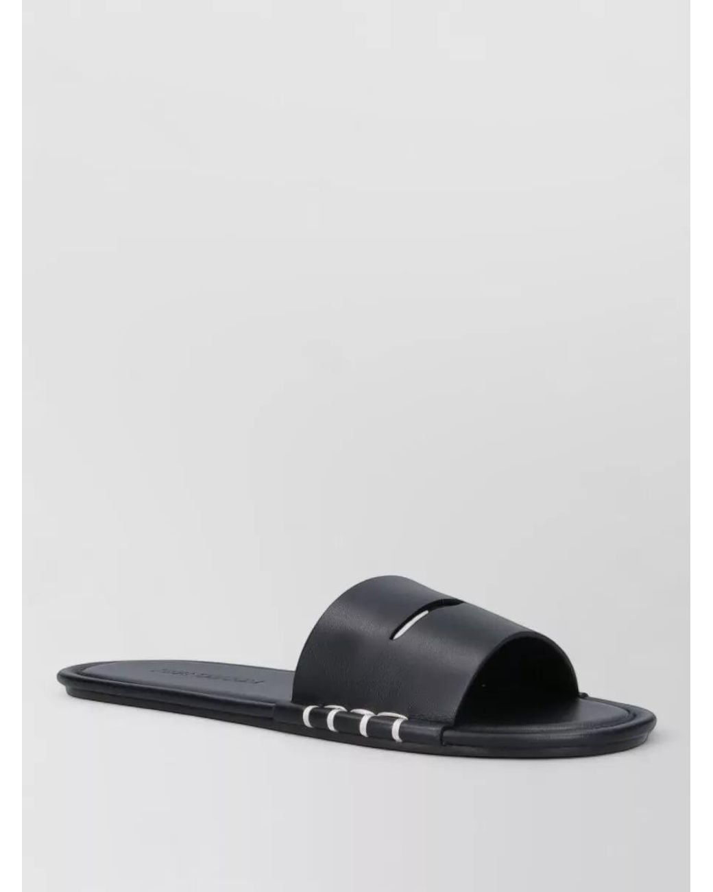J.W. Anderson Multicolor Mules Flat Sole Open Toe Metal Accents
