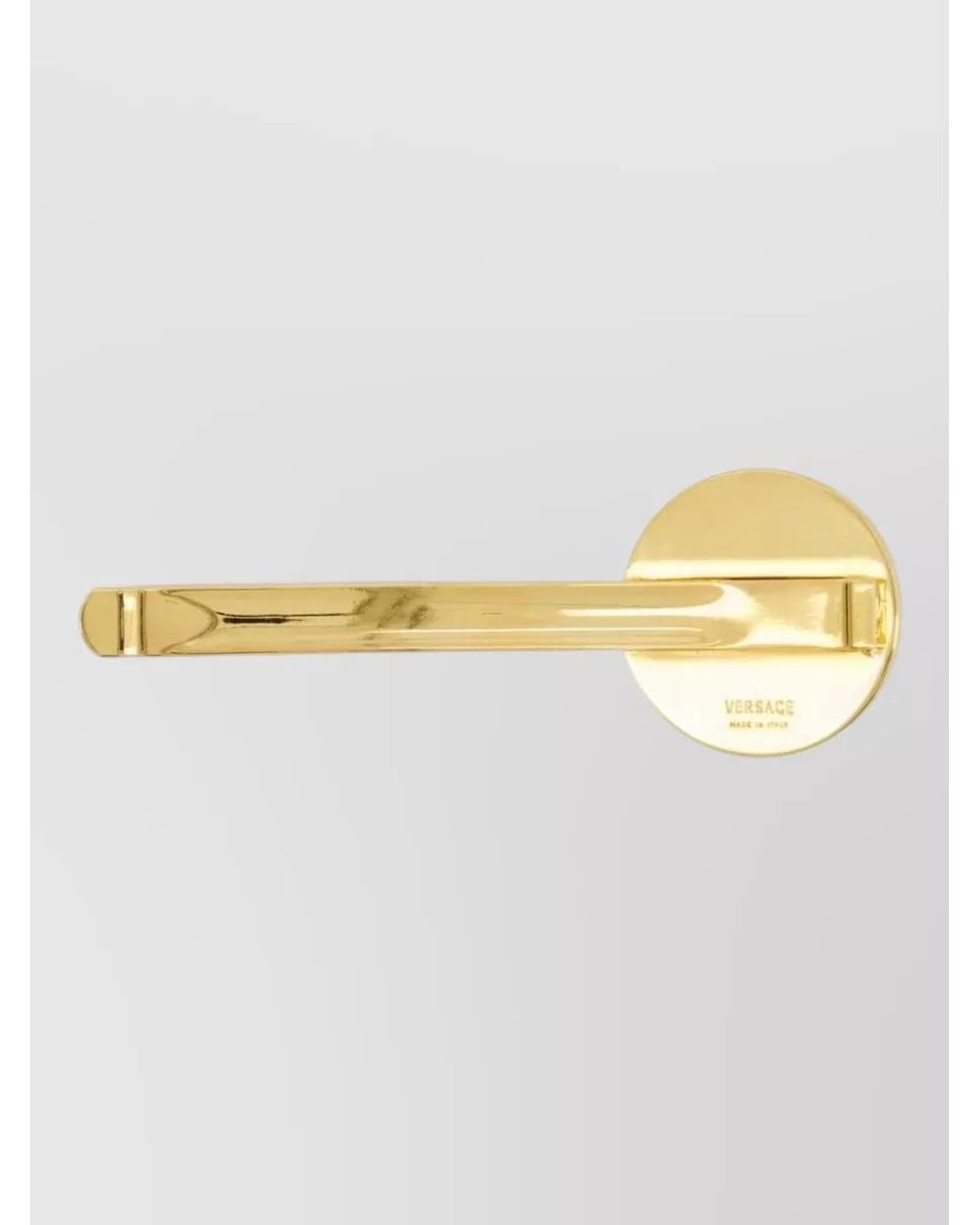 Versace Metallic Metal Hair Clips