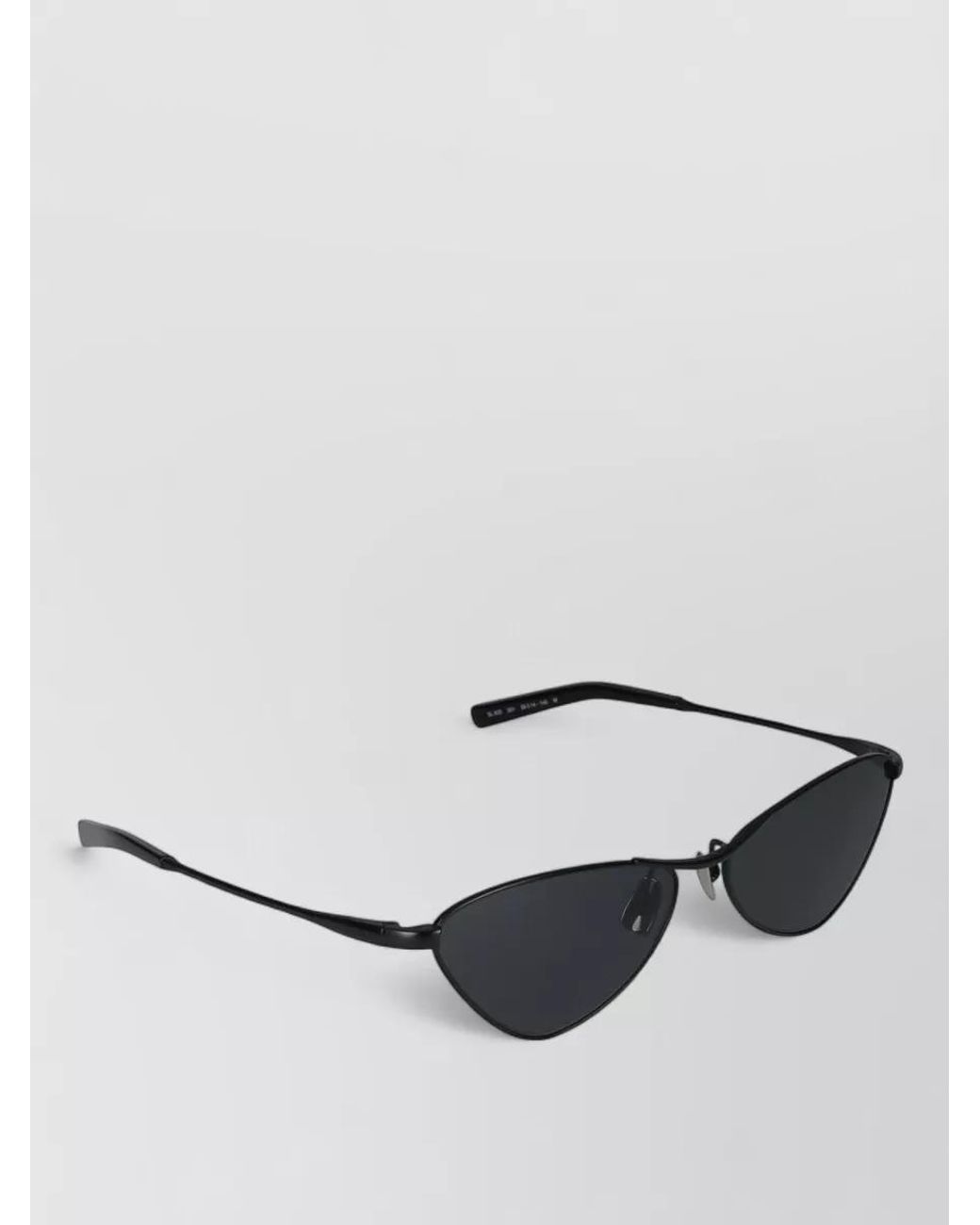 Saint Laurent Gray Metal Sunglasses
