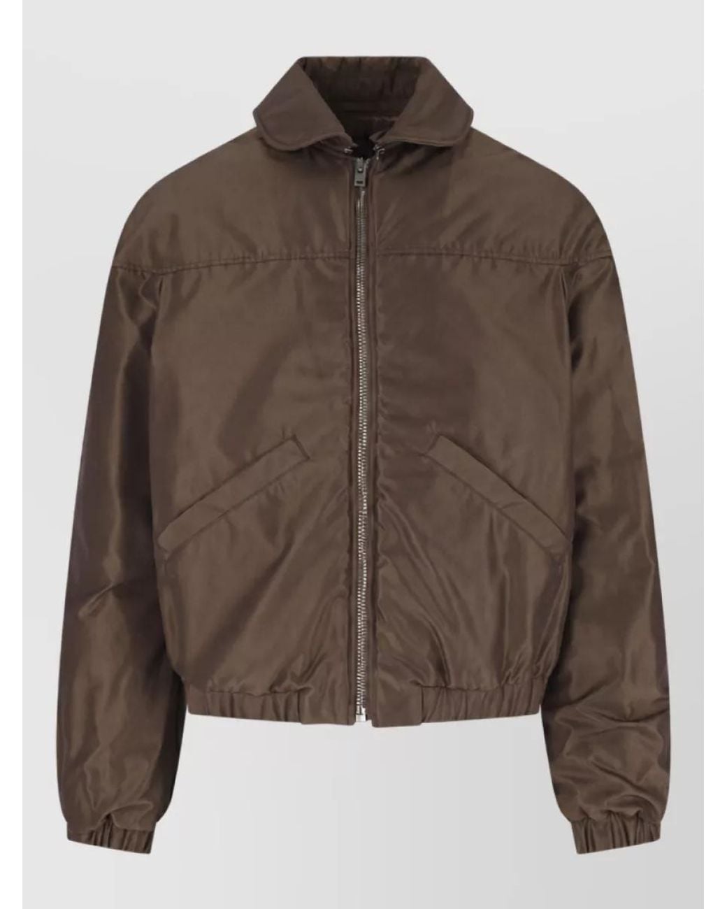 Lemaire Brown Padded Coat for men