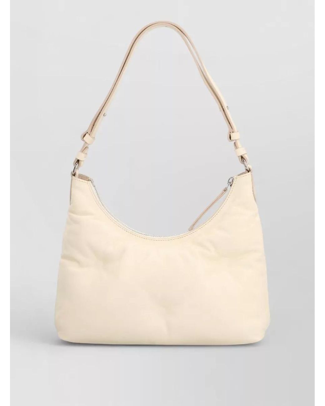 Maison Margiela Natural Glam Slam Leather Clutch Bag