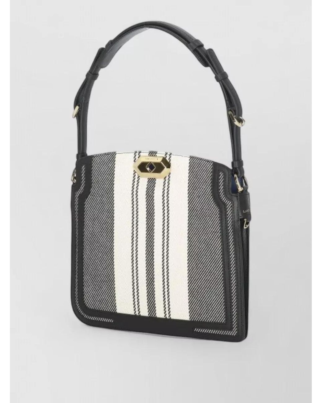 Lanvin Multicolor Amalia Fabric Shoulder Bag