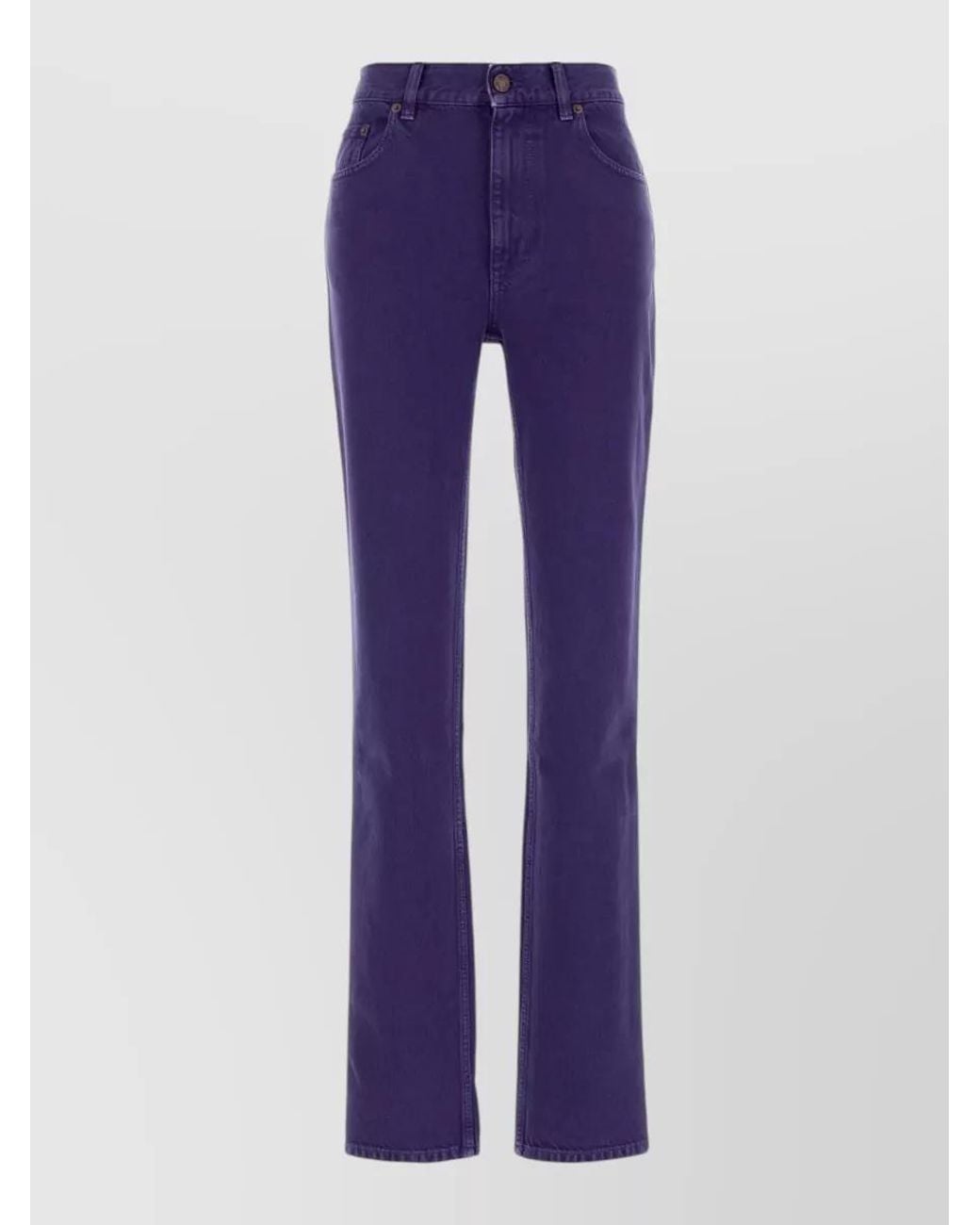 Chloé Blue Straight-Leg Denim Jeans