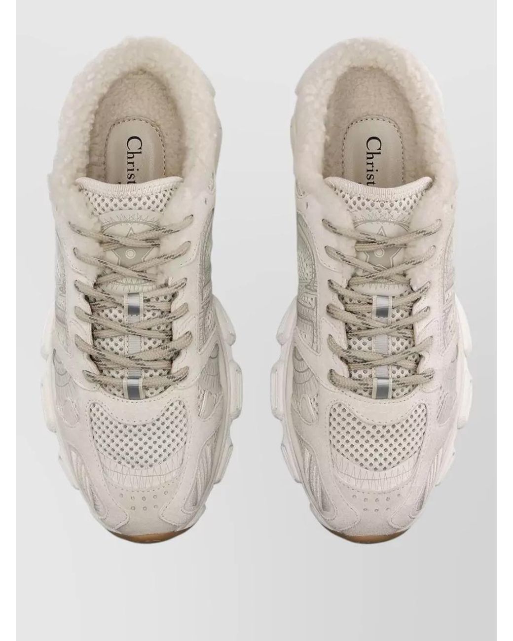 Dior Natural Low-Top Sneakers