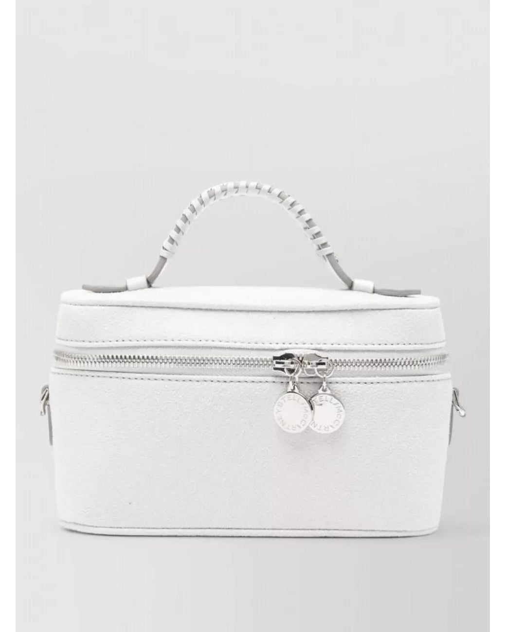 Stella McCartney White Falabella Vanity Mini Shoulder Bag