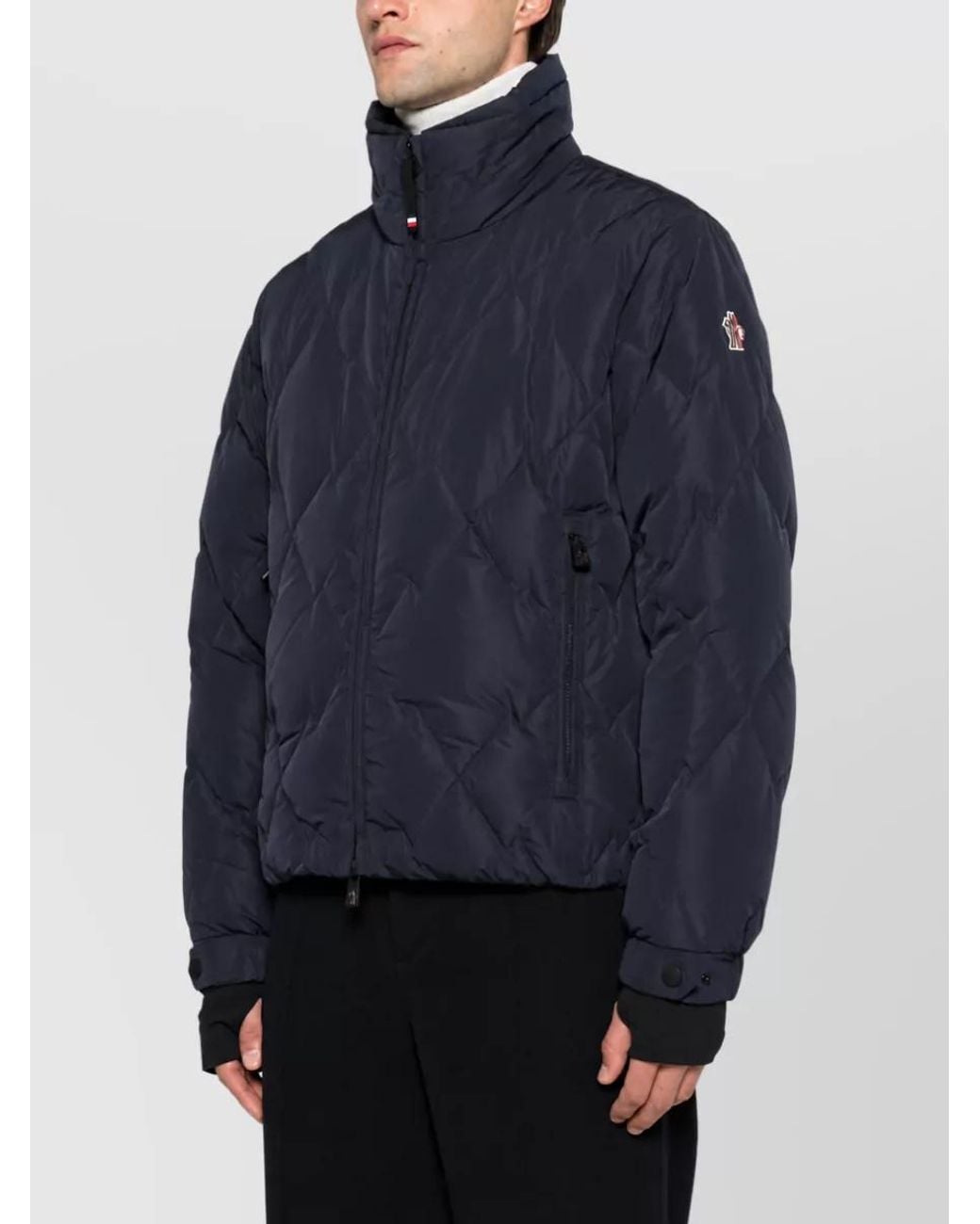 Moncler Blue Padded Coat for men