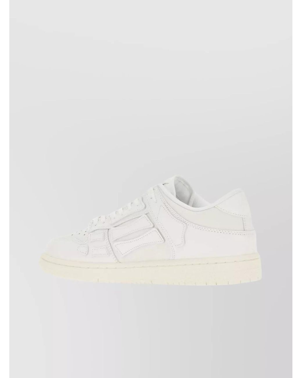 Amiri White Leather Skel Sneakers for men