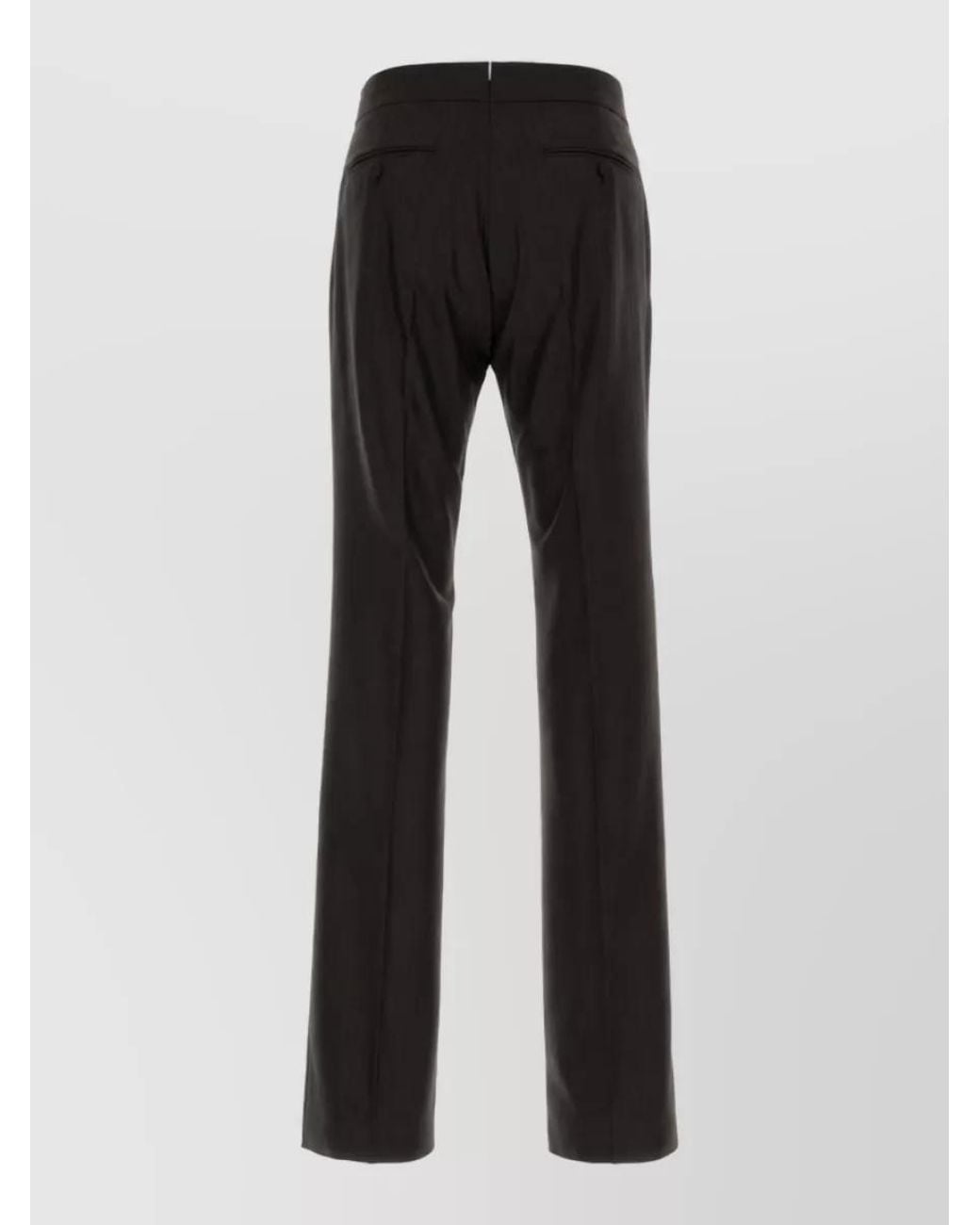 Tom Ford Black Wool Tailored Trousers for men