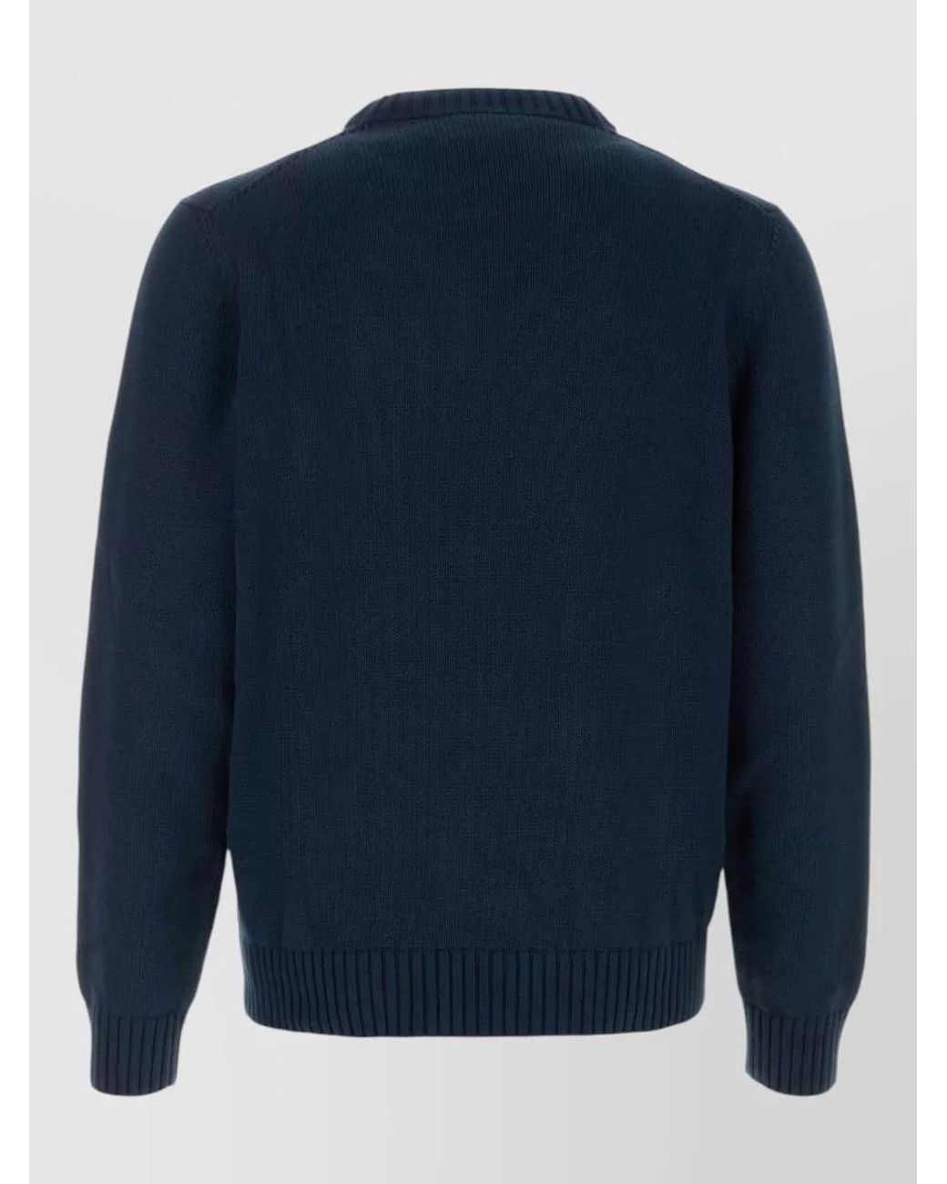 Prada Blue Cotton T-Shirt for men