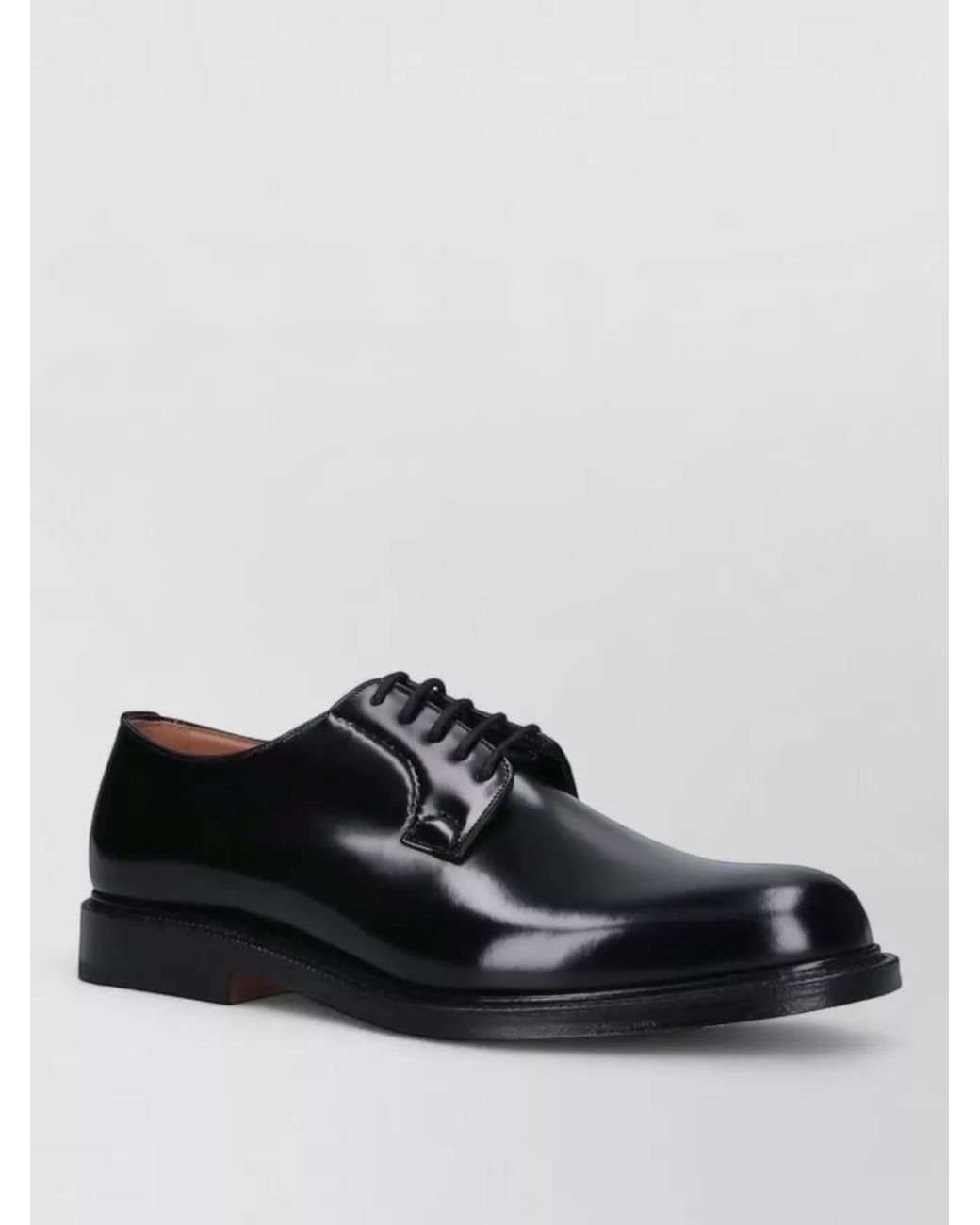 Church's Black Leather Derby Shoes for men