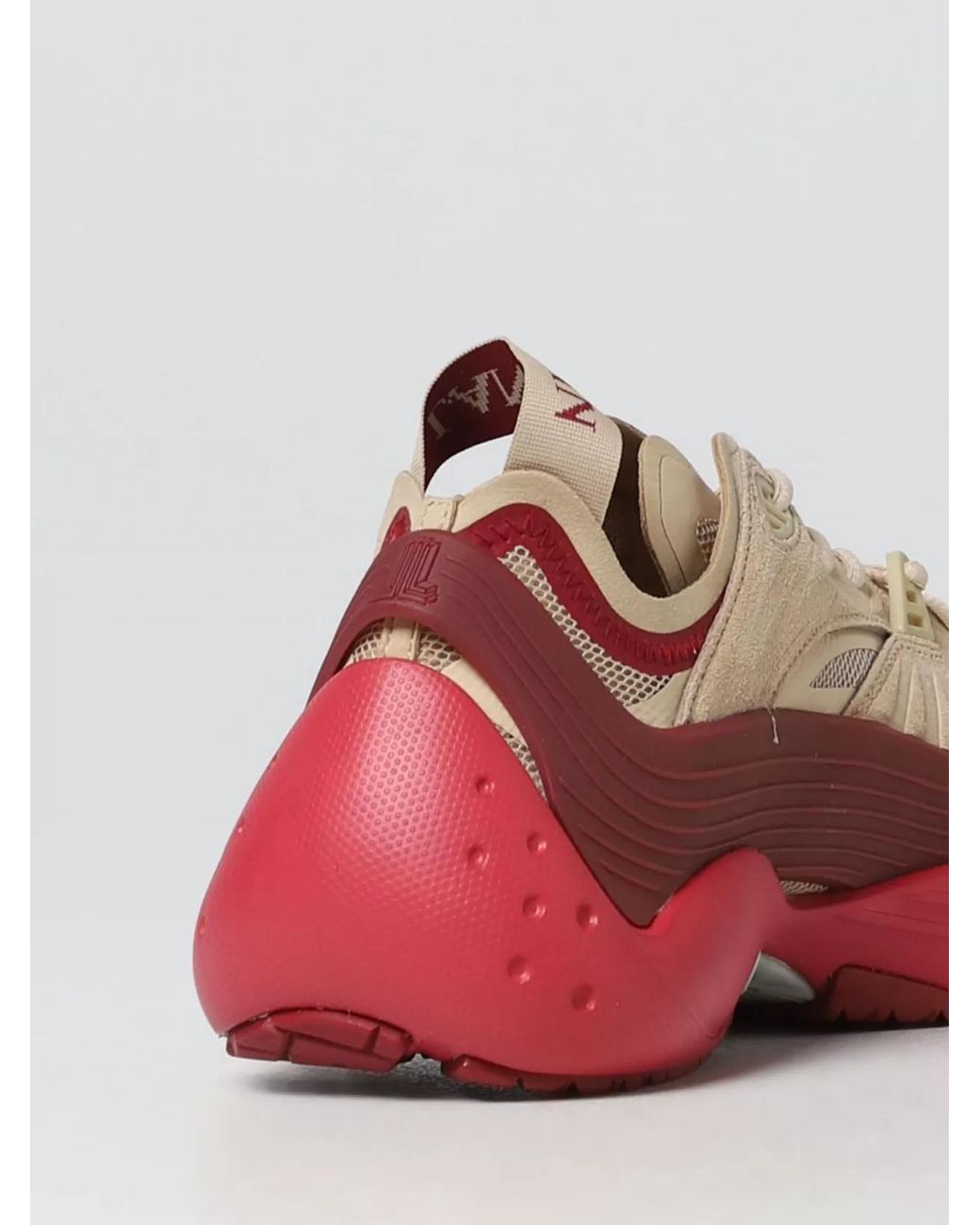 Lanvin Pink Low Top Sneakers