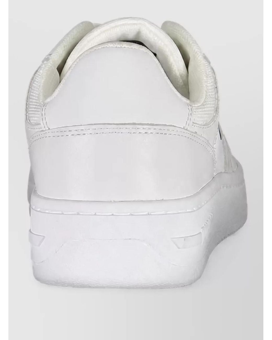 Tommy Hilfiger White Eco Leather Low-Top Sneakers