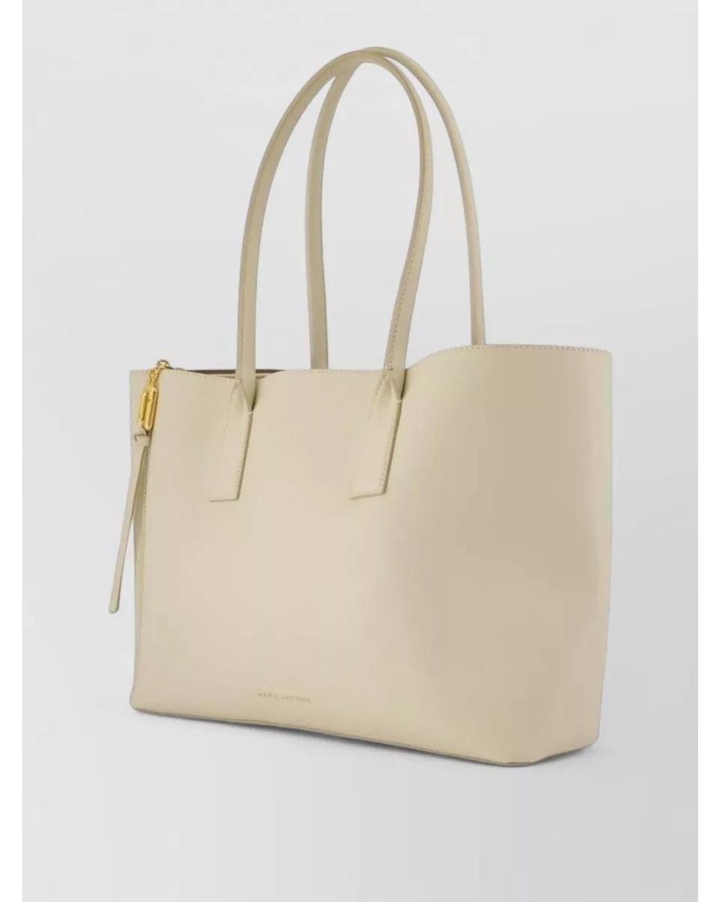 Marc Jacobs Natural The Tote Bag Leather Shoulder Bag