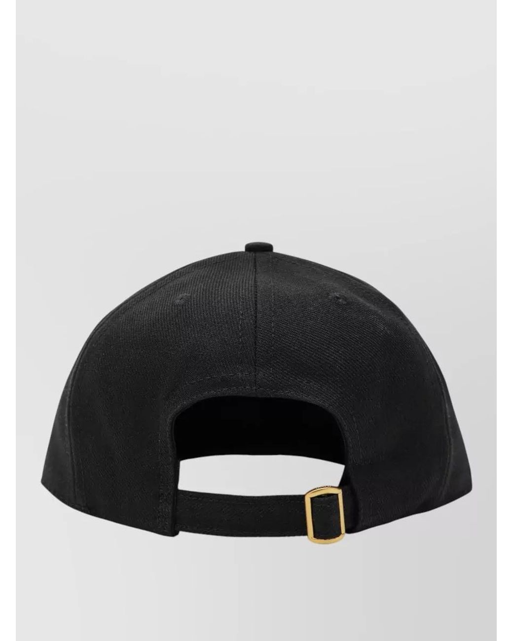 Willy Chavarria Black Embroidered Logo Baseball Cap for men