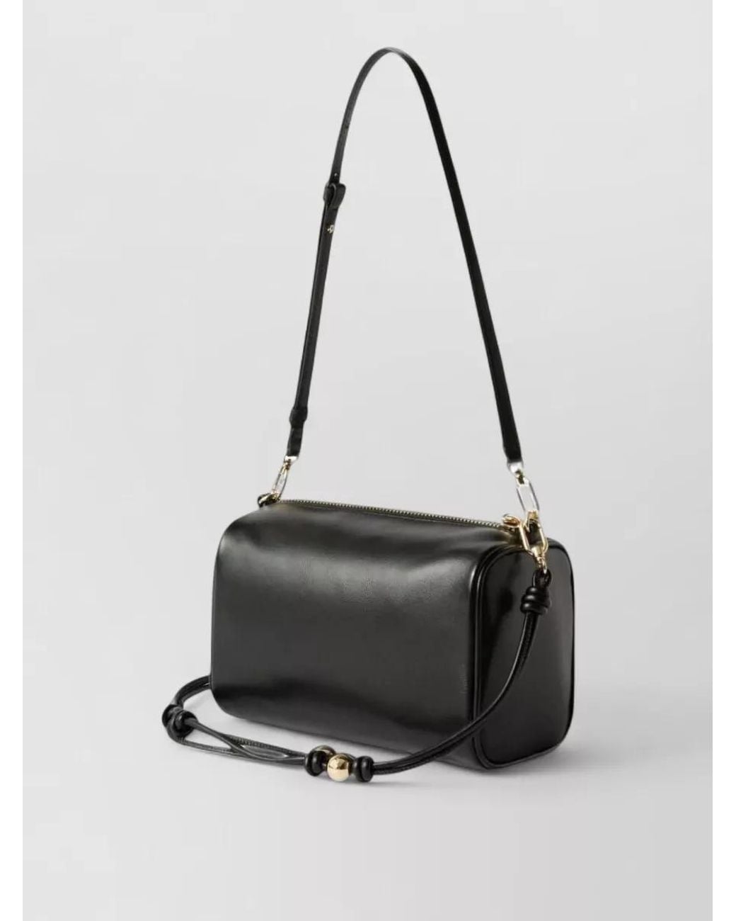 Furla Black 1927 Leather Shoulder Bag