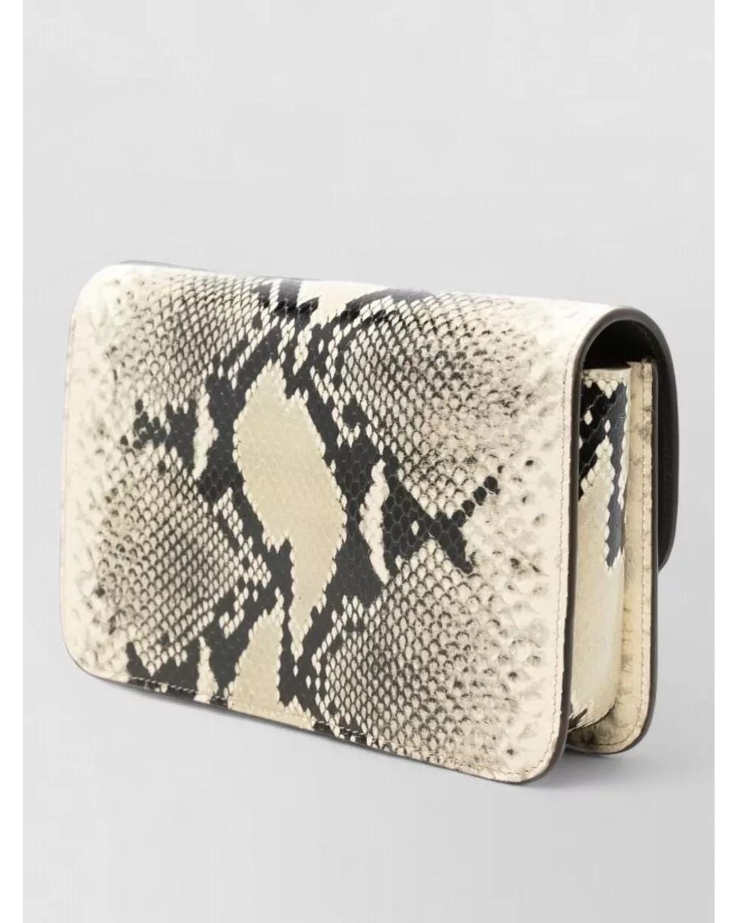 Totême Metallic Leather Crossbody Bag