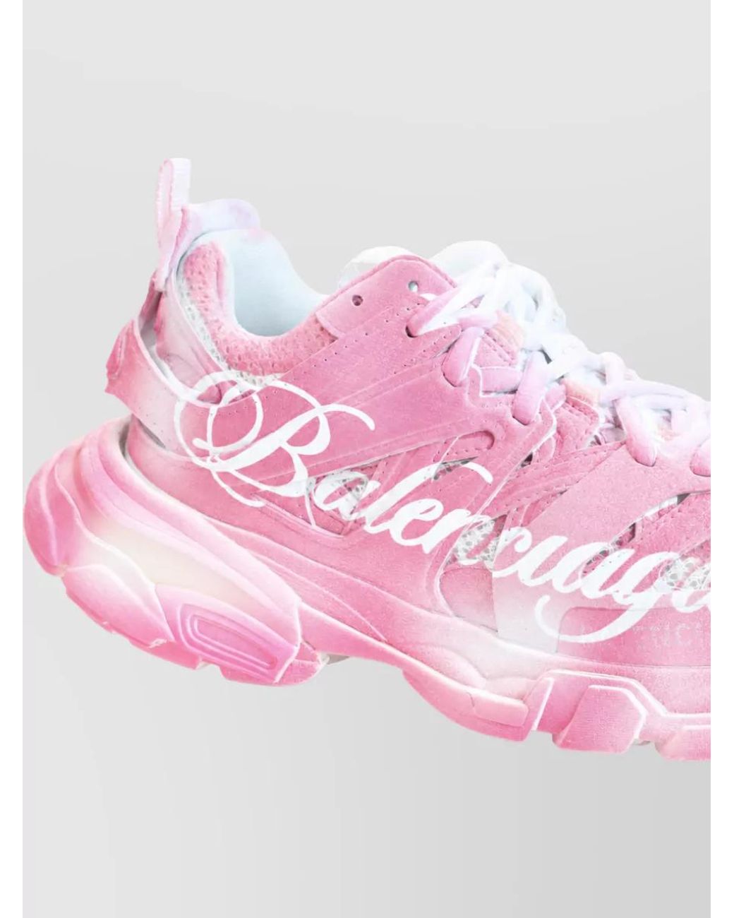 Balenciaga Pink Low-Top Sneakers