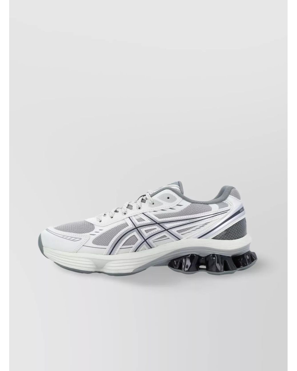 Asics Metallic Synthetic Leather Low-Top Sneakers