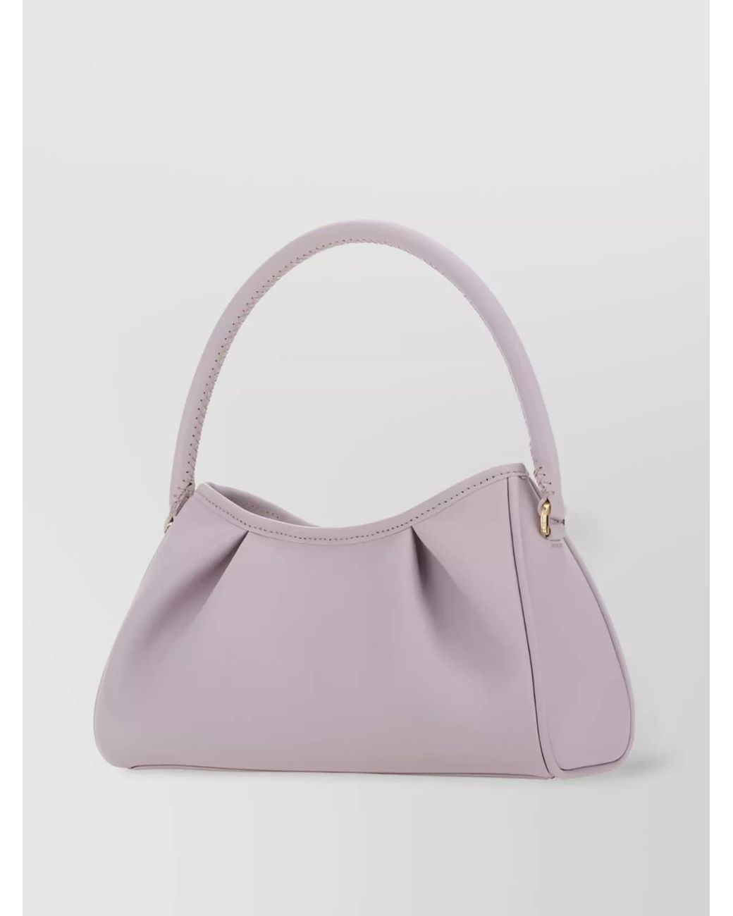 Elleme Pink Dimple Leather Shoulder Bag