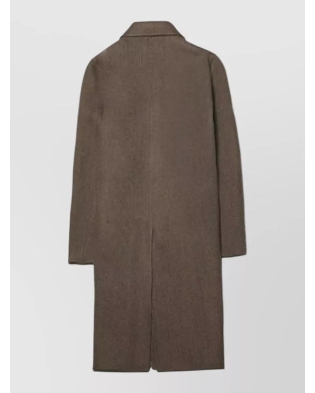 Jil Sander Gray Virgin Wool Double-Breasted Sport Coat for men