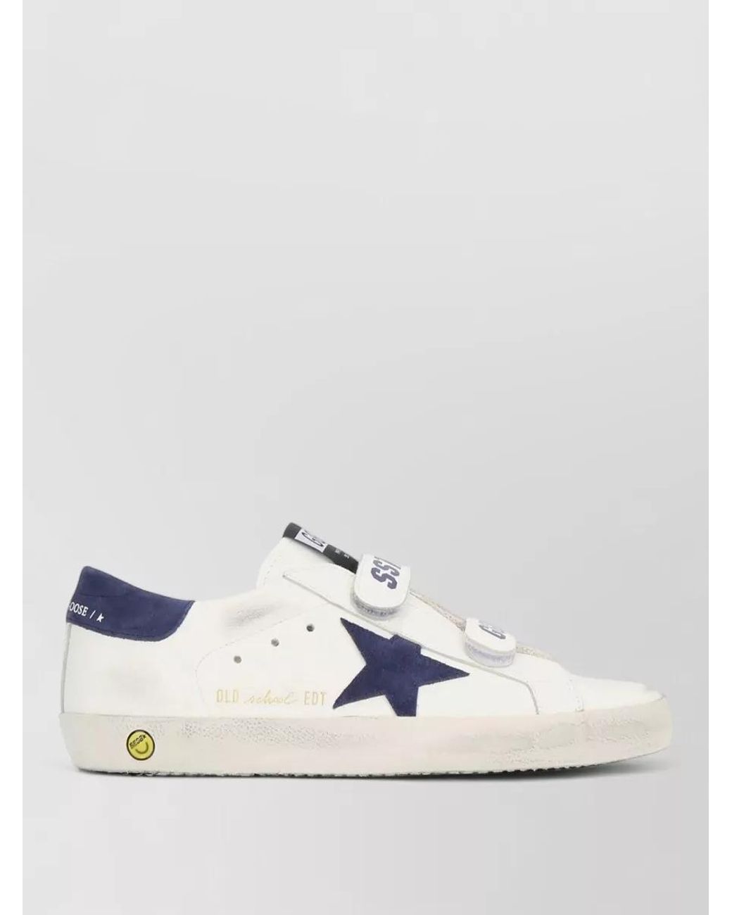 Golden Goose Deluxe Brand White Leather Slip-On Sneakers