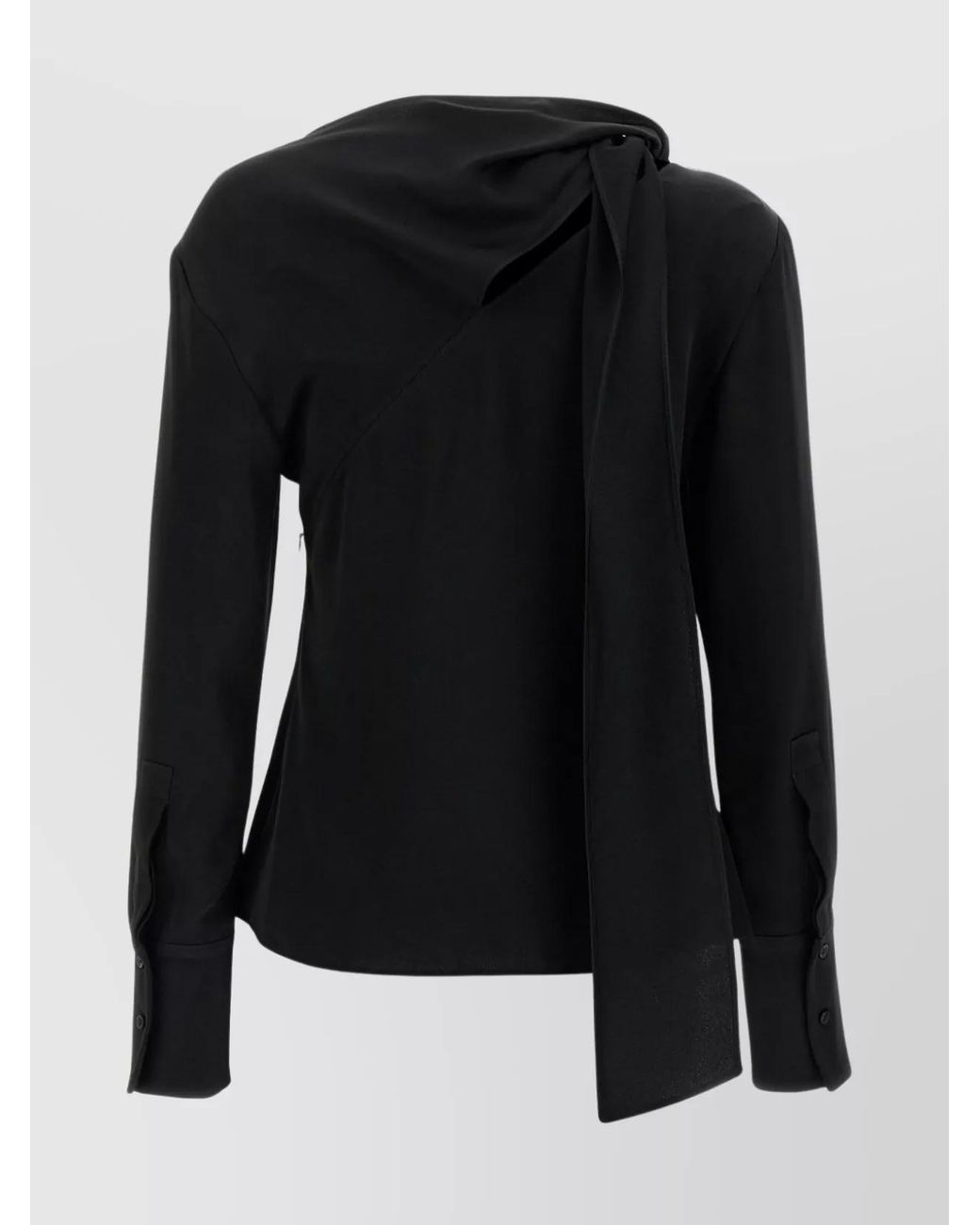 Givenchy Black Viscose Blouse