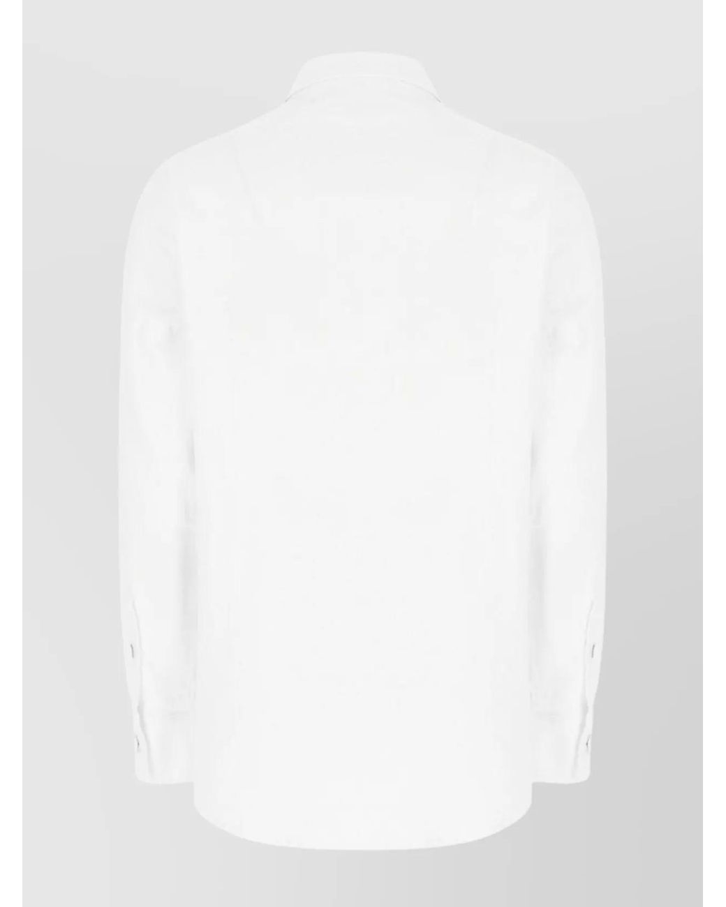 Raf Simons White Cotton Poplin Shirt