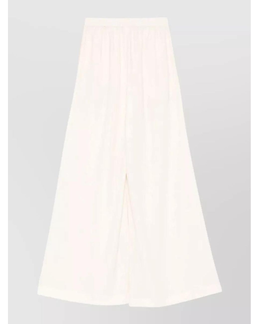 Gianluca Capannolo Natural Wide-Leg Trousers