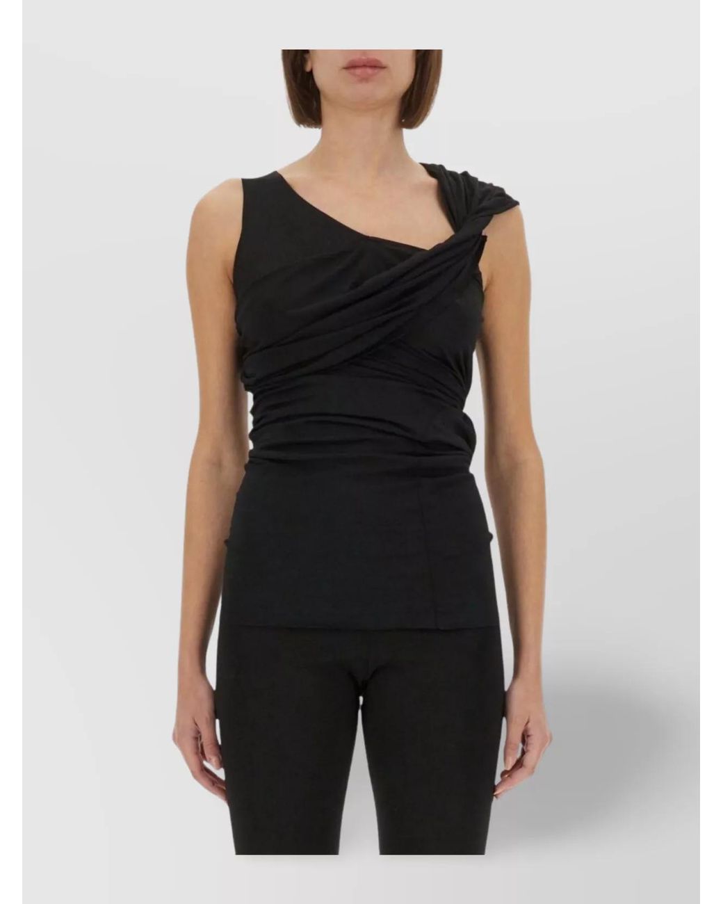 Rick Owens Black Slim-Fit Sahara Tank Top