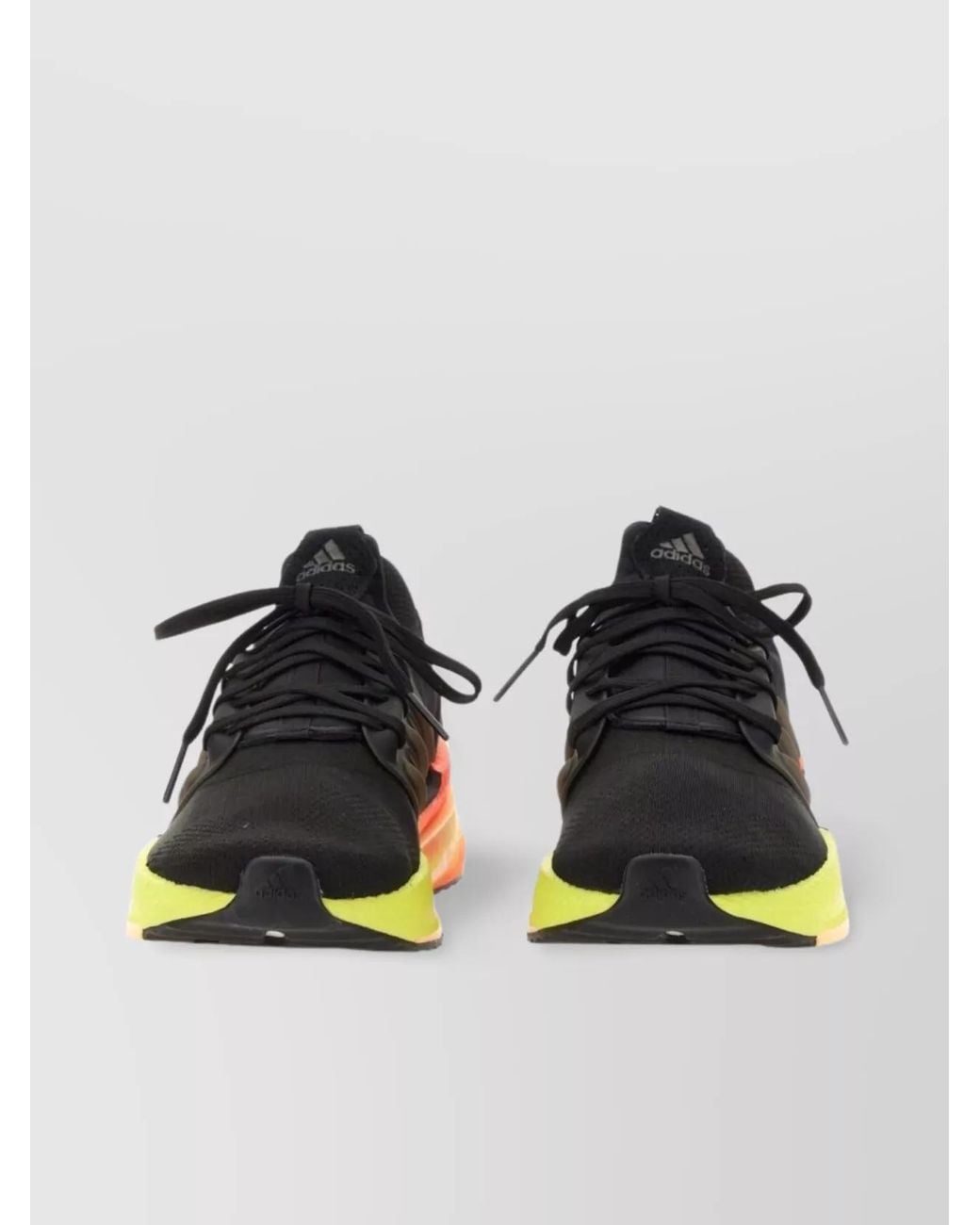 Adidas Originals Black X_Plrboost Rubber Sole Sneakers for men