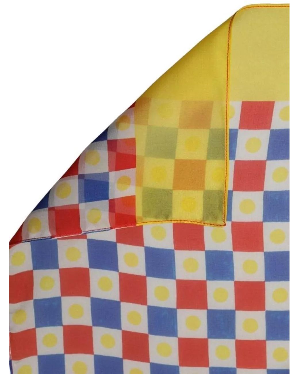 Dolce & Gabbana Orange Silk Printed Foulard Scarf