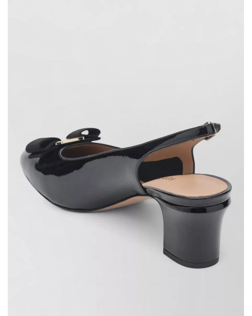 Ferragamo Multicolor Leather Slingback Pumps