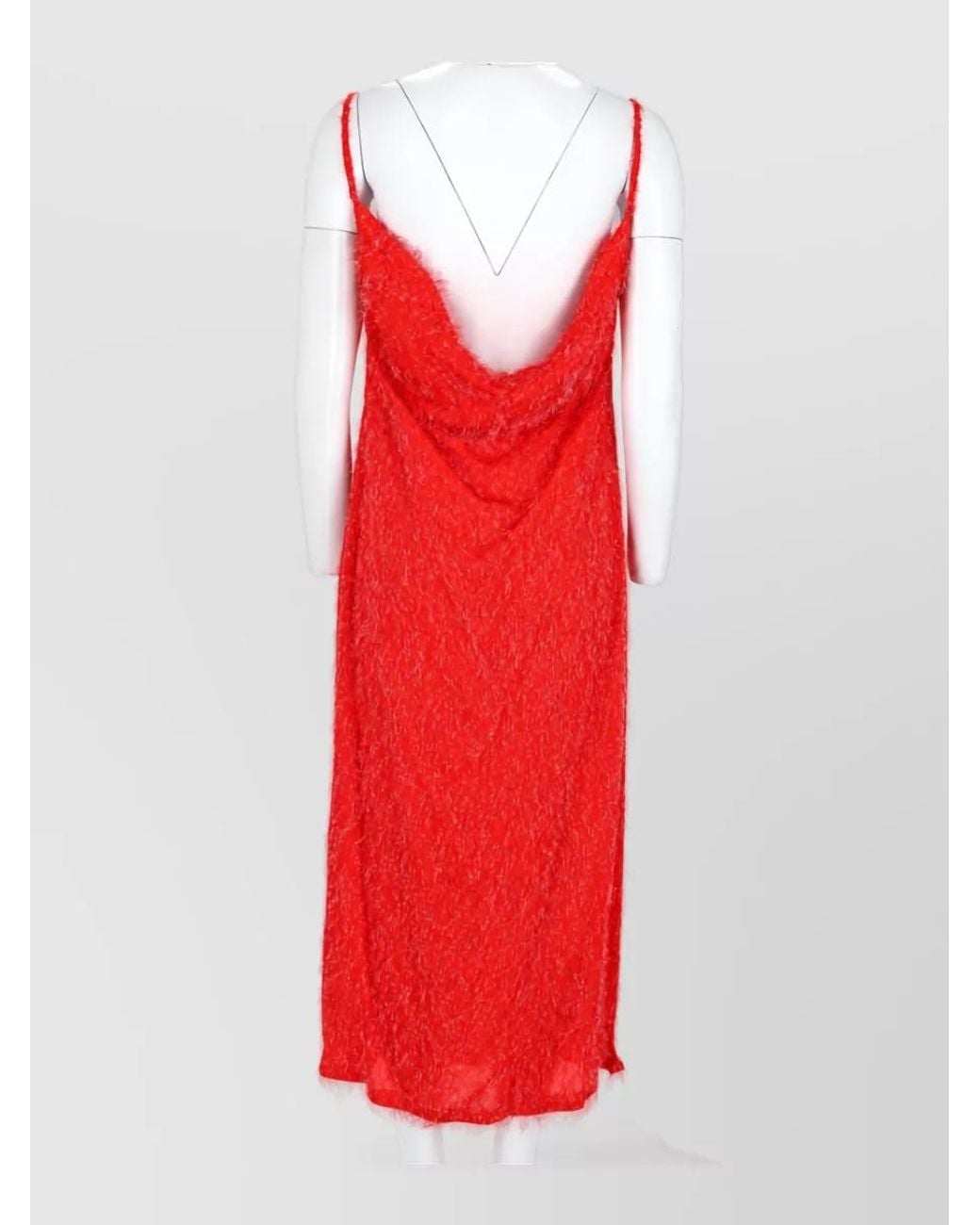 Bottega Veneta Red Maxi Dress