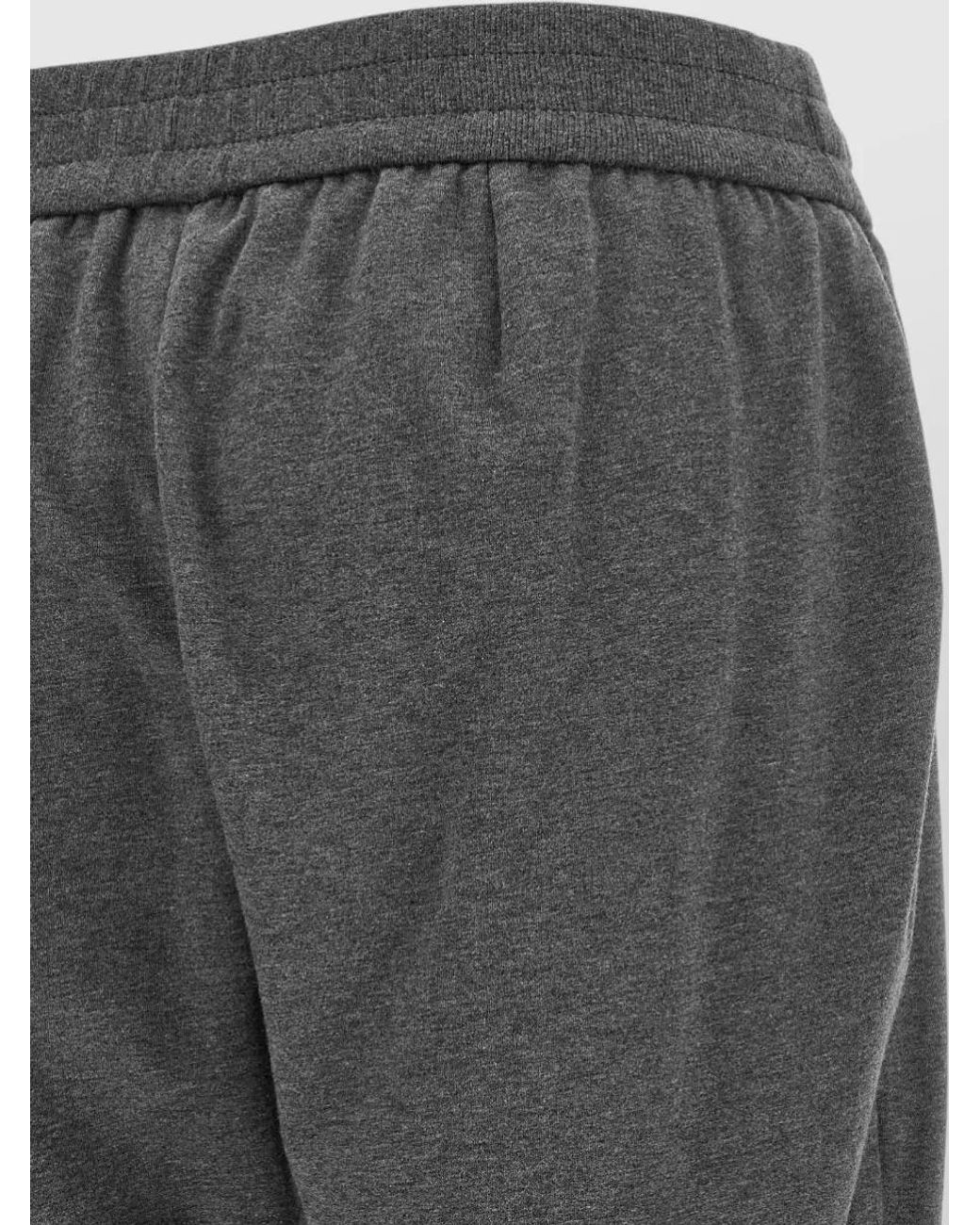 Brunello Cucinelli Gray Cotton High-Rise Flared Cropped Track Joggers