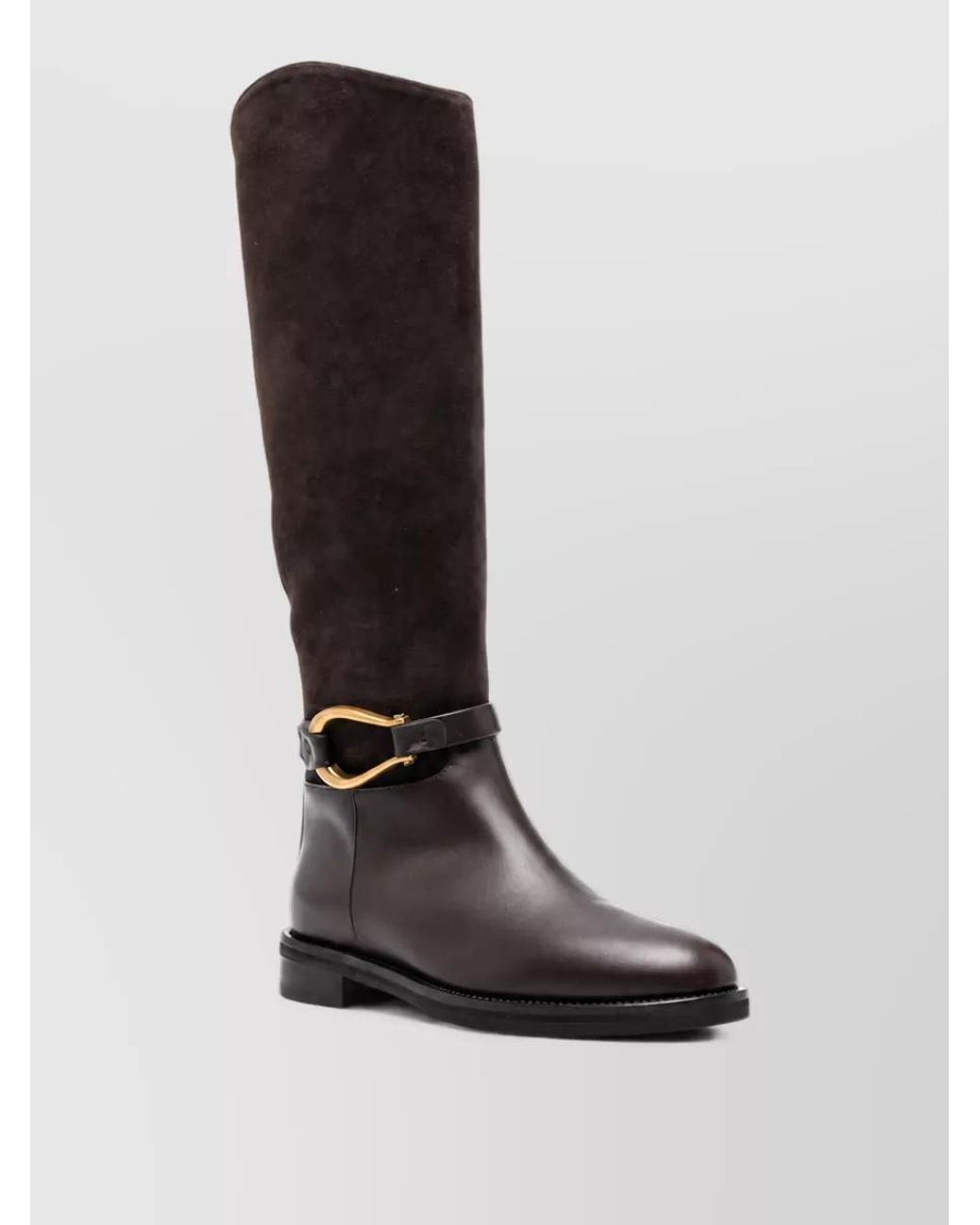 Roberto Festa Brown Suede Leather Ankle Boots