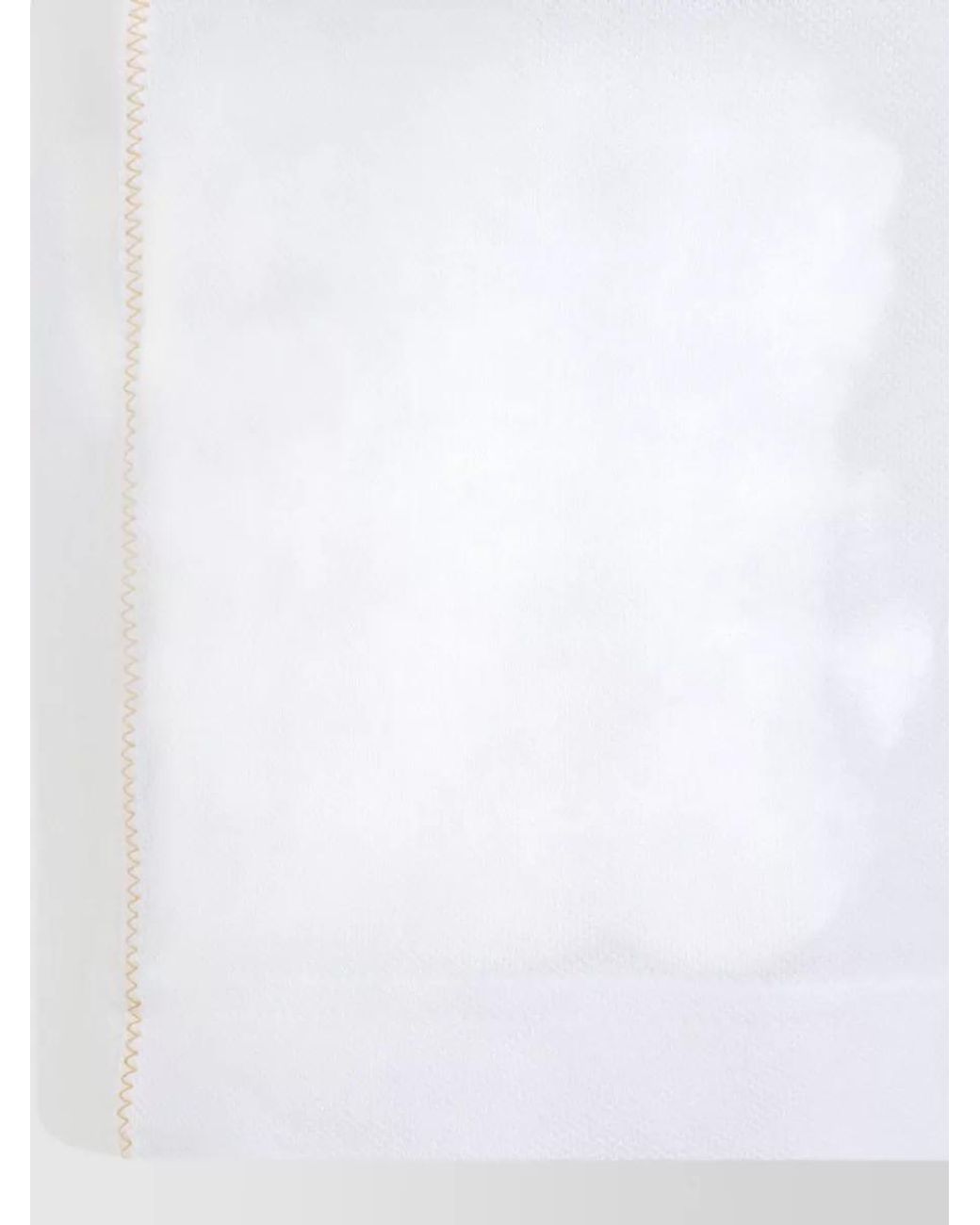 Moncler White Short-Sleeve Polo Shirt for men