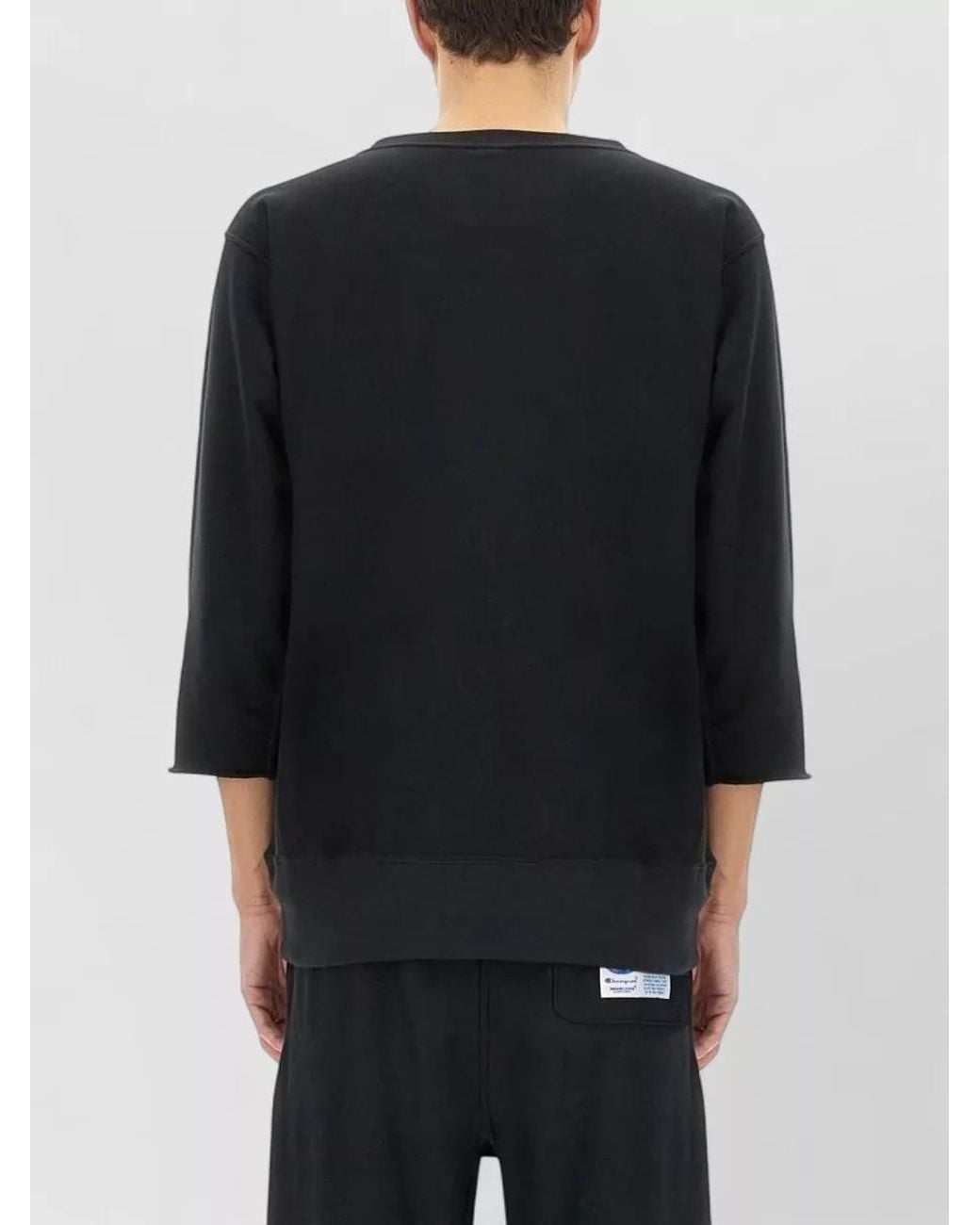 Undercover Black Cotton Jumper