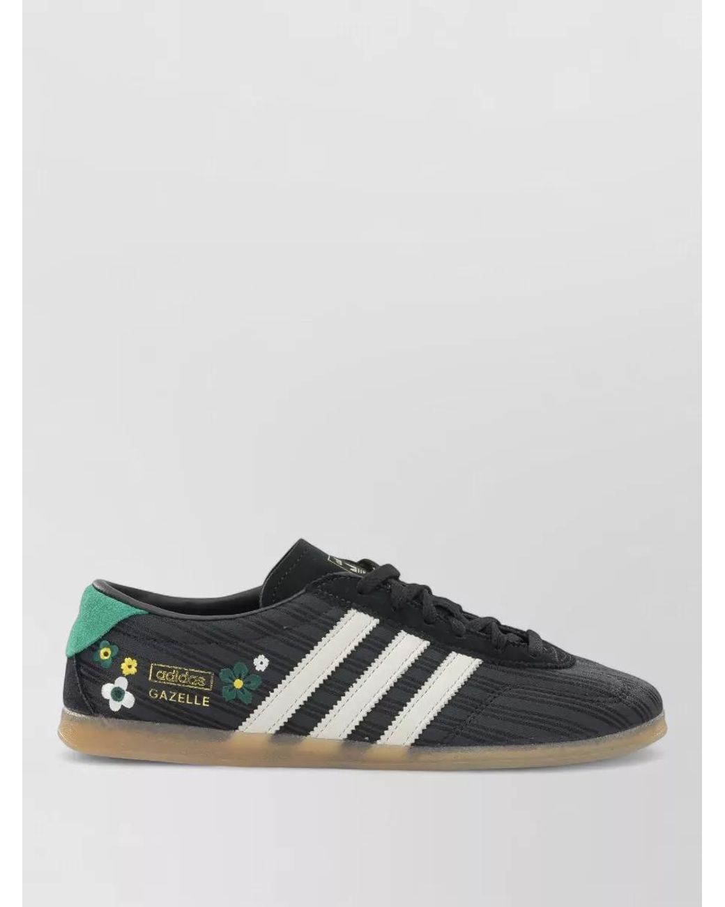Adidas Originals Black Leather Low-Top Sneakers