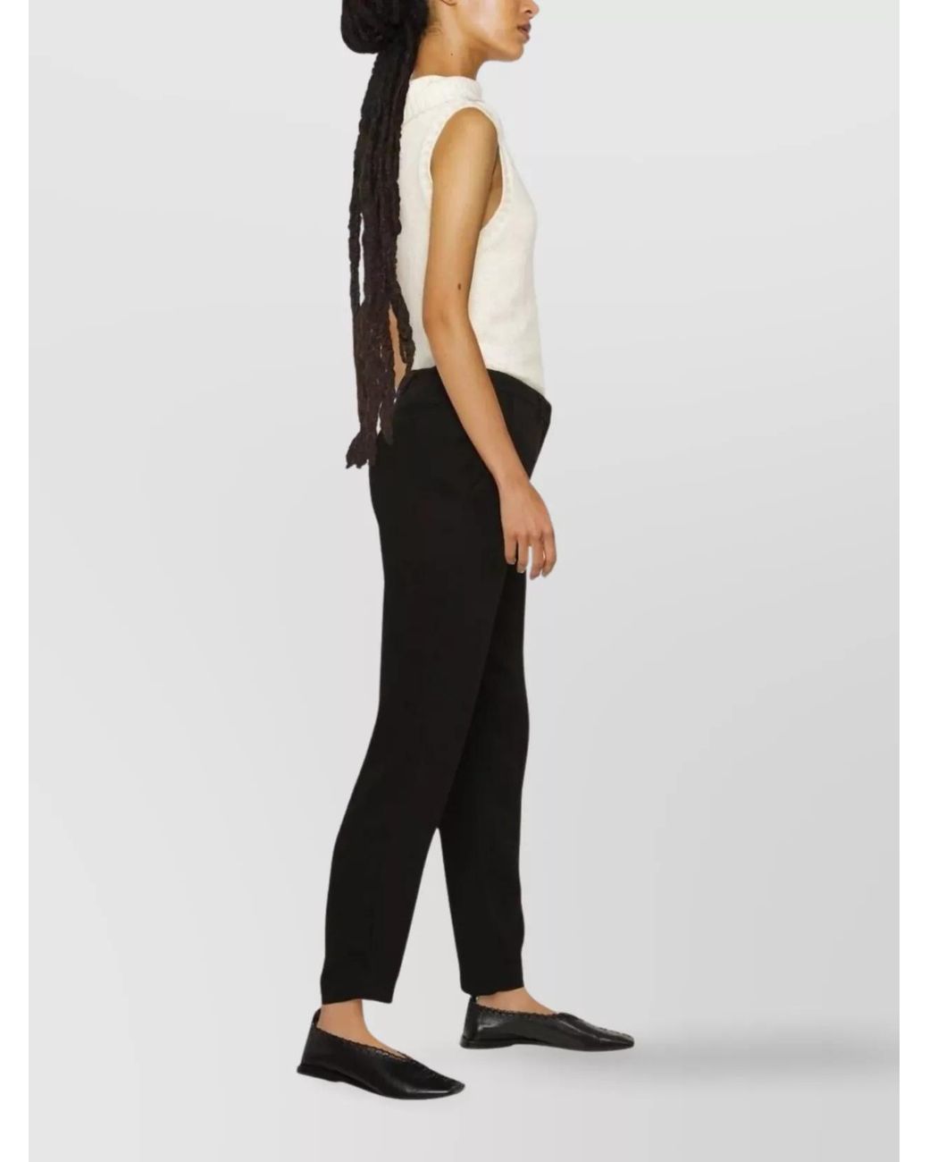 Fabiana Filippi Black Tailored Trousers