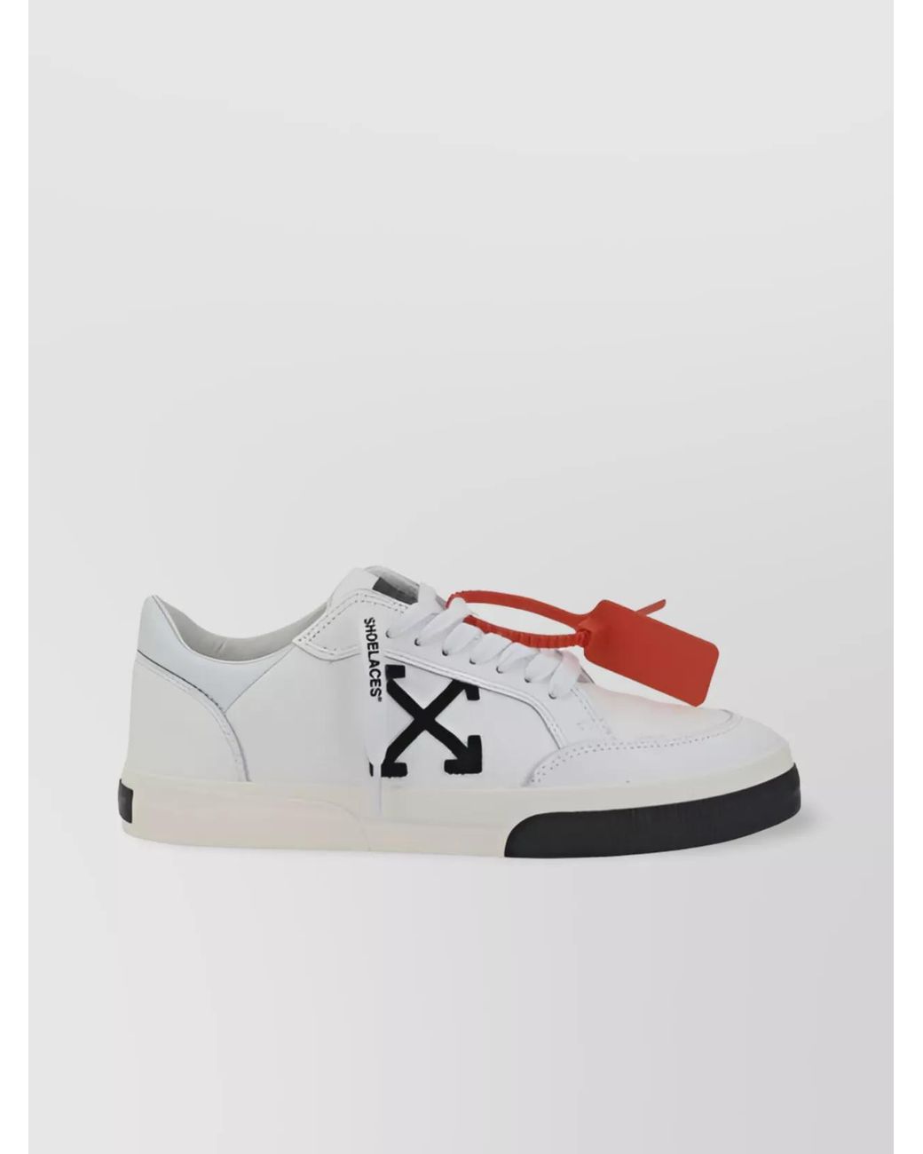 Off-White c/o Virgil Abloh Metallic Leather Low-Top Sneakers for men