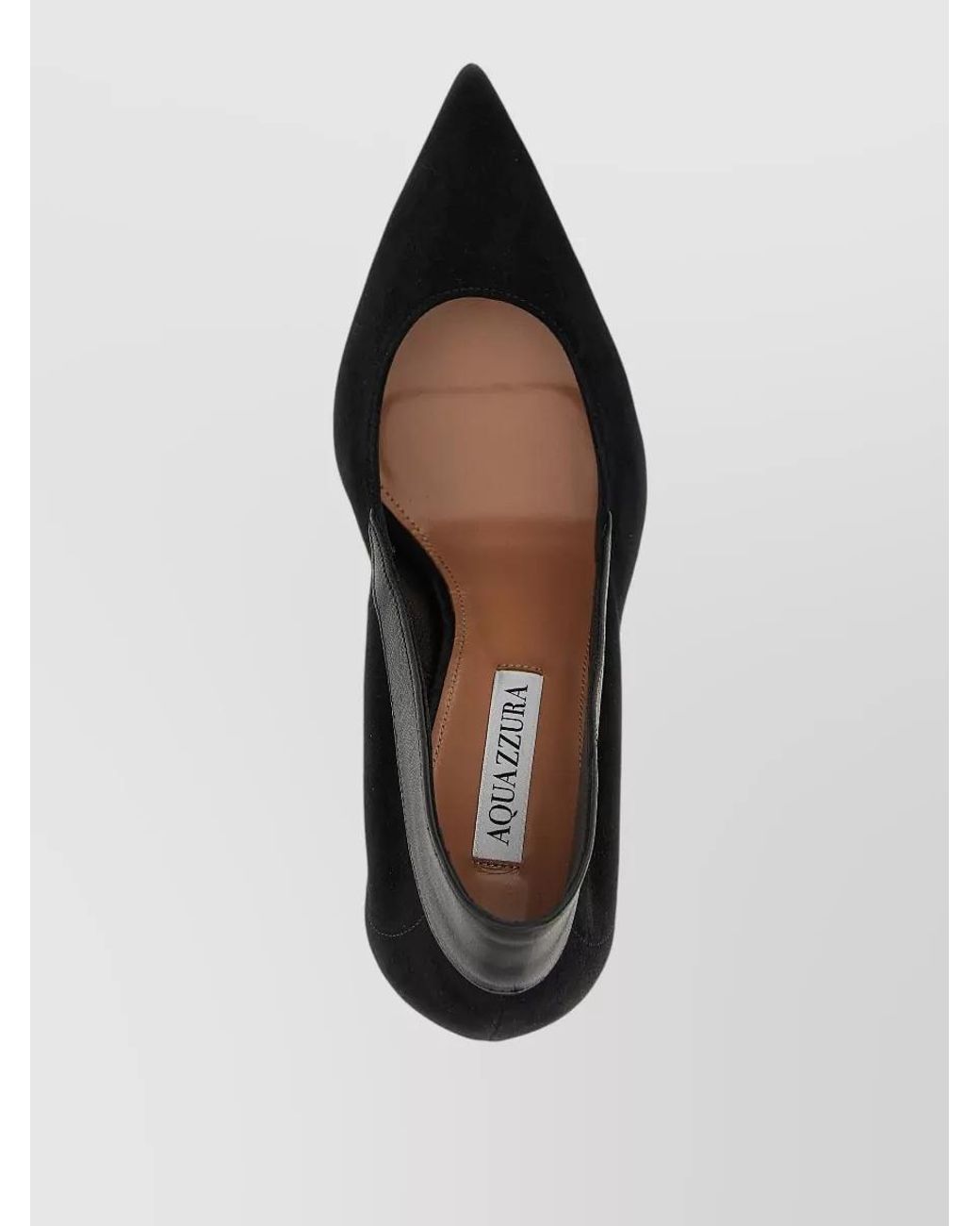 Aquazzura Black Leather Pumps