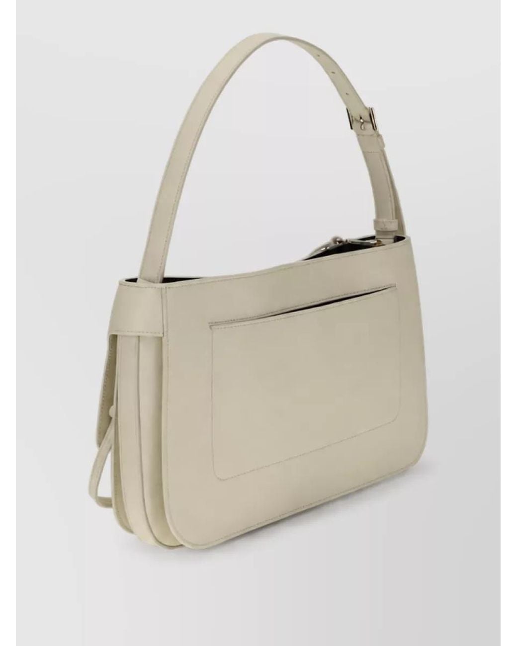 Ferragamo Natural Gancini Small Leather Cross-Body Bag