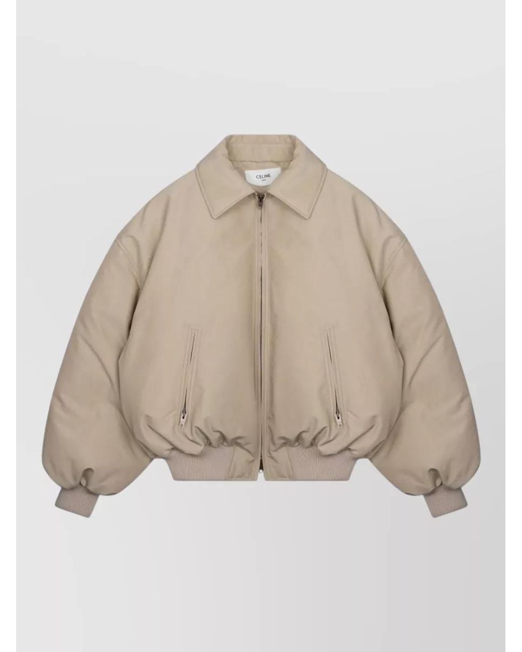 Céline Natural Down Oversized Coat
