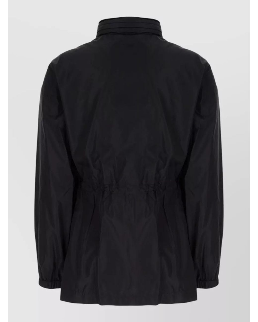 Burberry Black Nylon Hooded Short Jacket
